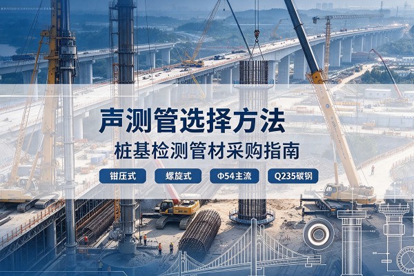犍为声测管选型标准