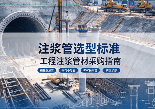 犍为注浆管选型标准