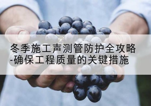 犍为冬季施工声测管有哪些防护要点？-冬季施工声测管防护全攻略-确保工程质量的关键措施